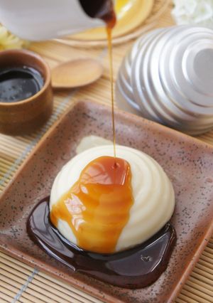 豆乳葛プリン黒蜜ソース-レシピのメイン写真