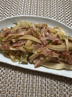 エリンギとベーコンのバターしょうゆ炒め-レシピのメイン写真