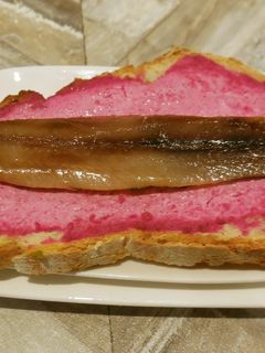 軽いビーツのフムス-レシピのメイン写真
