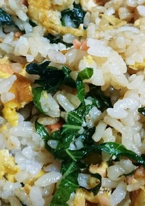 ☆簡単☆青じそと鮭フレークの焼き飯-レシピのメイン写真
