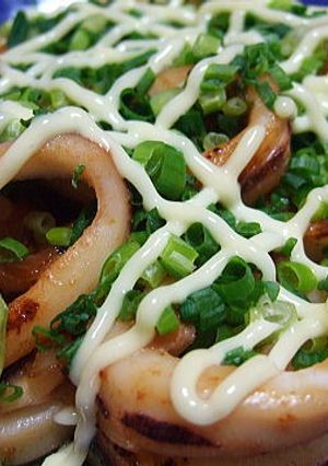 マヨラーが好む味！簡単イカ料理！-レシピのメイン写真