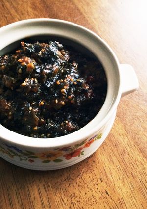 夏の定番♪ご飯がすすむ紫蘇味噌！-レシピのメイン写真