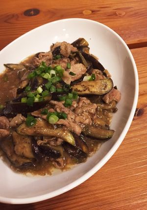 辛くない麻婆茄子♪豚コマで。-レシピのメイン写真