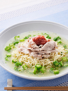冷しゃぶ梅麺-レシピのメイン写真