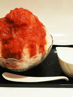 かき氷用いちごソース 業務用-レシピのメイン写真