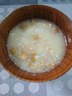 大根おろしとなめこのとろっとお味噌汁-レシピのメイン写真