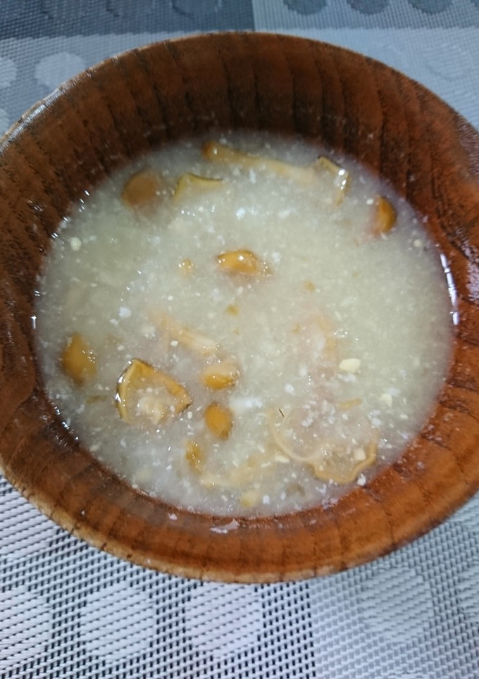 大根おろしとなめこのとろっとお味噌汁-レシピのメイン写真