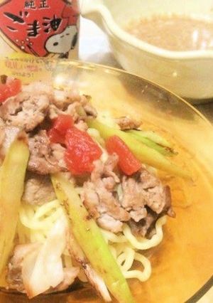 簡単お手軽☆自作ゴマダレの冷やし中華♪-レシピのメイン写真