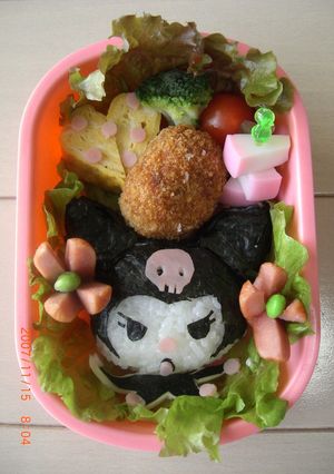 クロミちゃん★キャラ弁-レシピのメイン写真