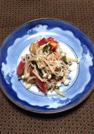 トマトとえのきのサラダ-レシピのメイン写真