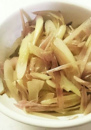 簡単みょうがソテー-レシピのメイン写真
