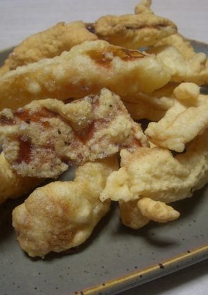 エコ料理♪柿の皮の天ぷら-レシピのメイン写真