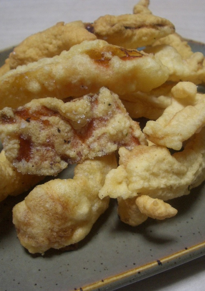 エコ料理♪柿の皮の天ぷら-レシピのメイン写真