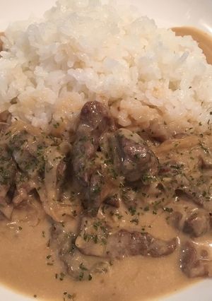 ビーフストロガノフ-レシピのメイン写真