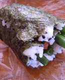 海苔の巻き物（ウィンナーいんげん）