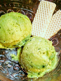 白餡の抹茶アイス-レシピのメイン写真