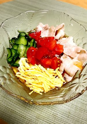 ぶっかけ素麺♡＃そうめん＃アレンジ-レシピのメイン写真