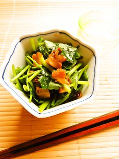 ☺簡単さざえと三つ葉のわさびポン酢和え☺-レシピのメイン写真