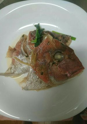 ジュースで鯛のあらだき-レシピのメイン写真