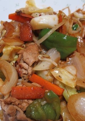 夏にピッタリ！　甘酢野菜炒め-レシピのメイン写真