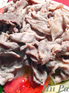 柔らかい! ふっくらお肉の冷しゃぶサラダ-レシピのメイン写真