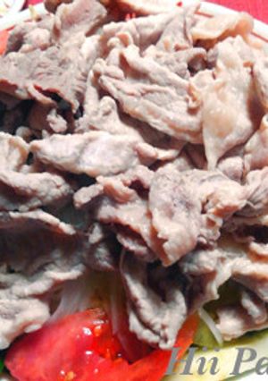 柔らかい！ ふっくらお肉の冷しゃぶサラダ-レシピのメイン写真