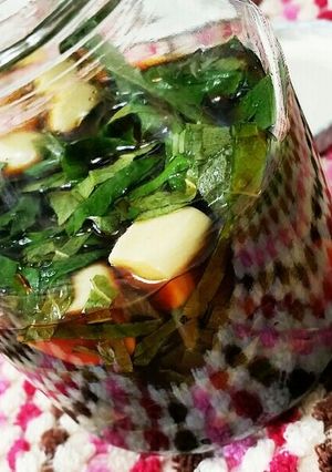 大葉大量消費★超簡単！大葉にんにく醤油-レシピのメイン写真