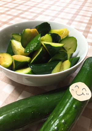簡単おいしい！めんつゆきゅうり♡-レシピのメイン写真