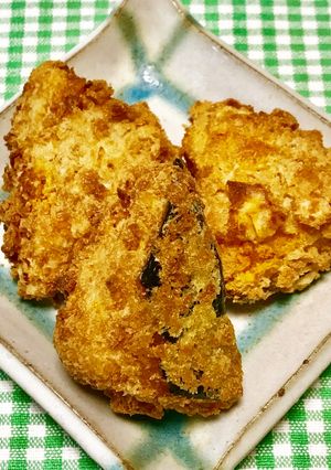 かぼちゃの煮物リメイクdeフライ♪-レシピのメイン写真