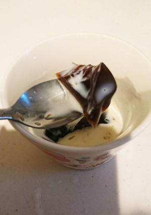 糖質制限 ダイエット寒天コーヒーゼリー-レシピのメイン写真