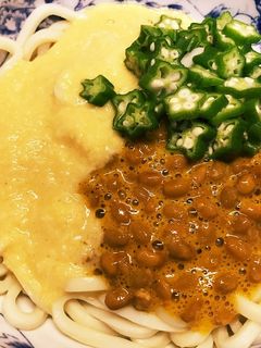 ネバネバうどん-レシピのメイン写真