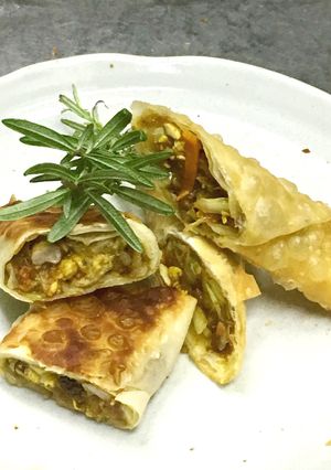 ◎カレばんレシピ◎簡単♪カレー春巻き-レシピのメイン写真