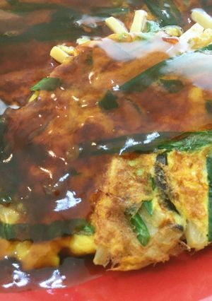 さくさくニラ玉甘酢あんかけ-レシピのメイン写真