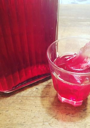 赤紫蘇ジュース-レシピのメイン写真