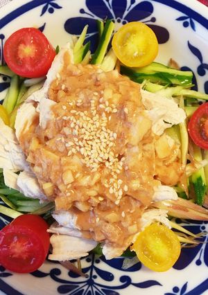 本格的！棒棒鶏〜自家製ごまだれで〜-レシピのメイン写真