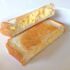 卵とチーズのホットサンド-レシピのメイン写真
