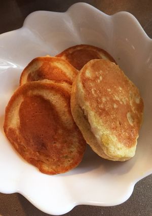 バナナ豆乳ホットケーキ(離乳食後期)-レシピのメイン写真