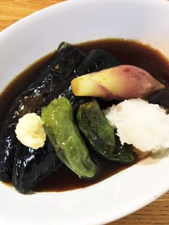 なすとししとうの揚げ浸し-レシピのメイン写真