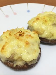 しいたけのじゃがチーズ焼き【JA福岡市】-レシピのメイン写真