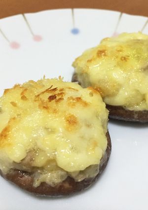 しいたけのじゃがチーズ焼き【JA福岡市】-レシピのメイン写真