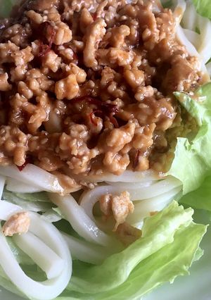胡麻味噌坦々風サラダうどん-レシピのメイン写真