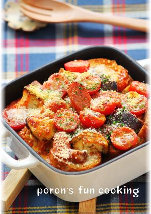 野菜ジュースdeしみしみ～パングラタン♪-レシピのメイン写真