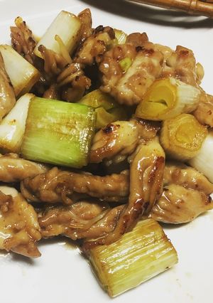 簡単！せせりと白ネギのうま焼き！-レシピのメイン写真