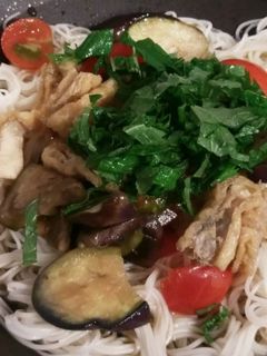 ☆暑い日に!胡麻油香る素麺☆-レシピのメイン写真