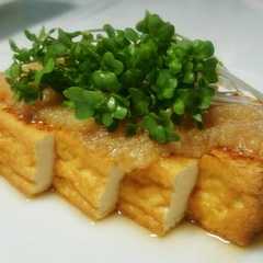 รูปของ 生揚げのおろし醤油がけ❁