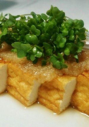 生揚げのおろし醤油がけ❁-レシピのメイン写真