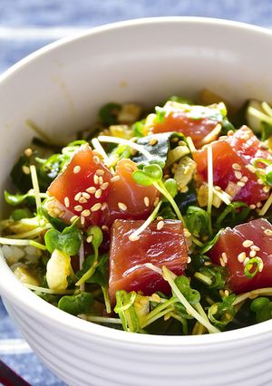 マグロのポキ丼-レシピのメイン写真