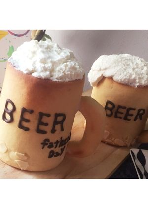 父の日に 誕生日に ビールケーキ-レシピのメイン写真