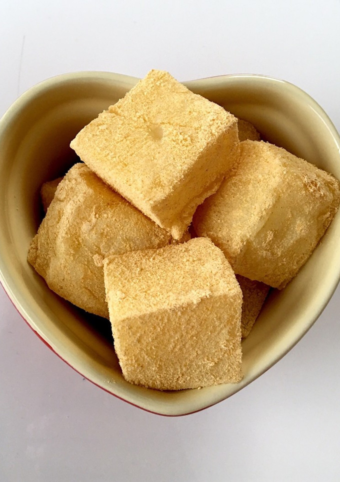 簡単すぎる片栗粉でミルクもち（きな粉）-レシピのメイン写真