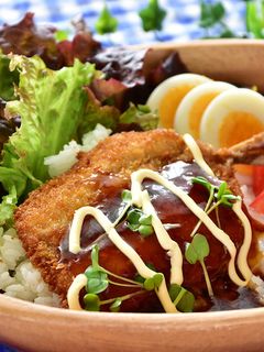 アジフライ丼-レシピのメイン写真